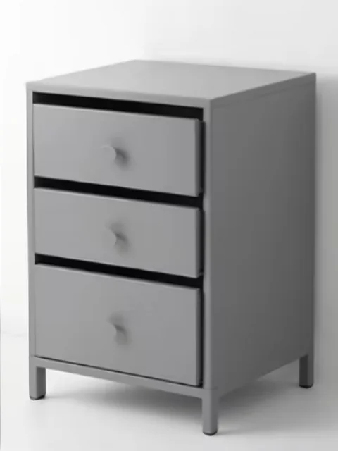 Cajonera Neo XS: cajonera de tres cajones en color gris
